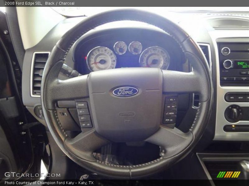 Black / Charcoal 2008 Ford Edge SEL