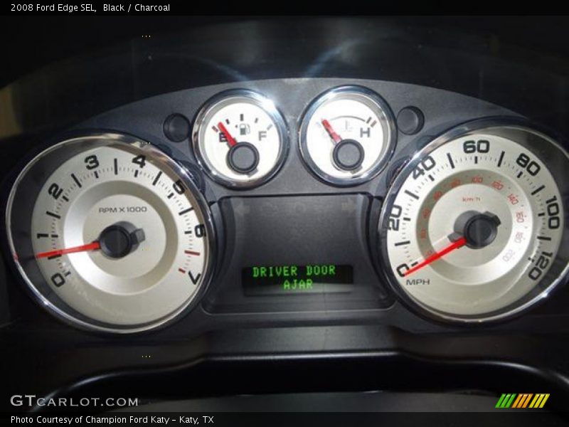 Black / Charcoal 2008 Ford Edge SEL
