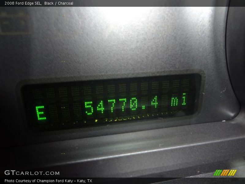 Black / Charcoal 2008 Ford Edge SEL