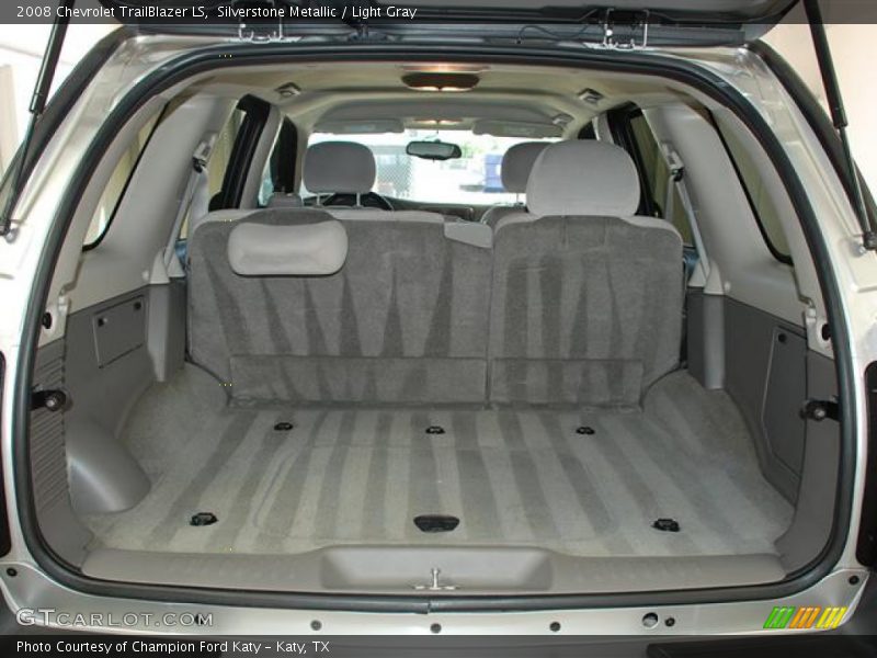 Silverstone Metallic / Light Gray 2008 Chevrolet TrailBlazer LS