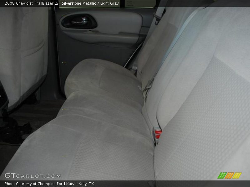 Silverstone Metallic / Light Gray 2008 Chevrolet TrailBlazer LS