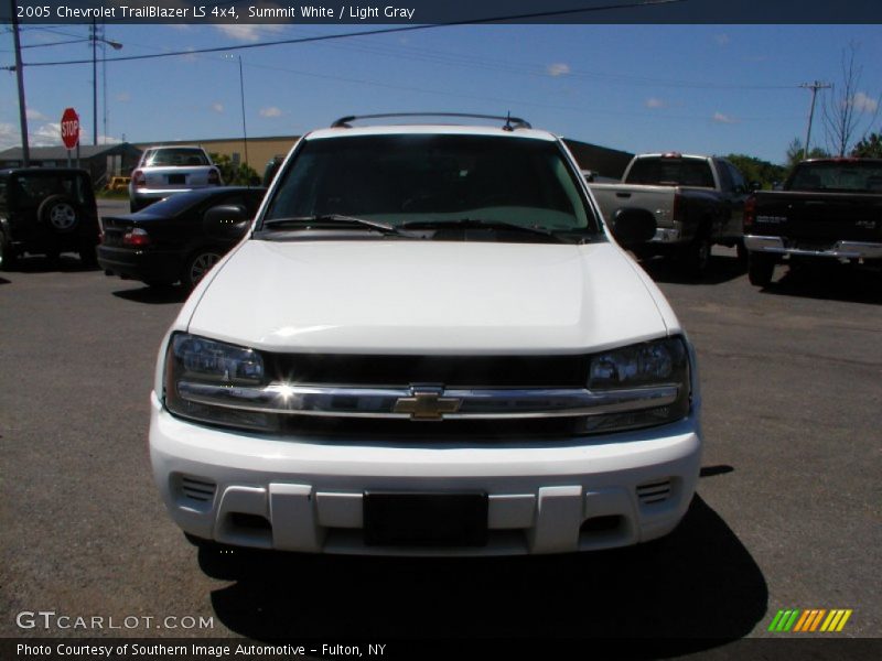 Summit White / Light Gray 2005 Chevrolet TrailBlazer LS 4x4