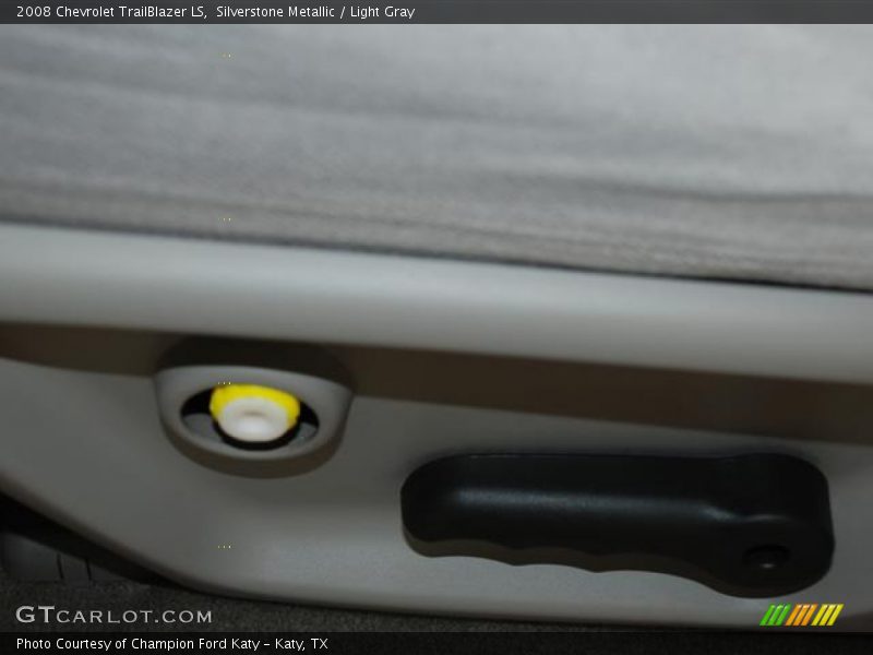Silverstone Metallic / Light Gray 2008 Chevrolet TrailBlazer LS