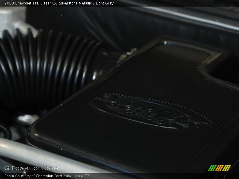 Silverstone Metallic / Light Gray 2008 Chevrolet TrailBlazer LS