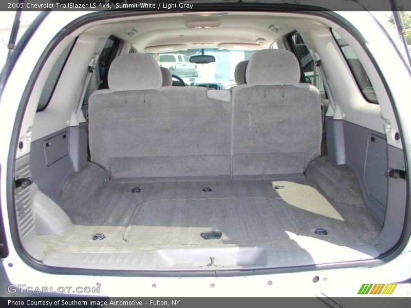 Summit White / Light Gray 2005 Chevrolet TrailBlazer LS 4x4