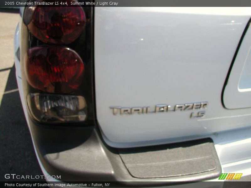 Summit White / Light Gray 2005 Chevrolet TrailBlazer LS 4x4