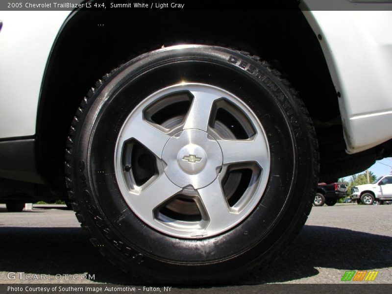 Summit White / Light Gray 2005 Chevrolet TrailBlazer LS 4x4