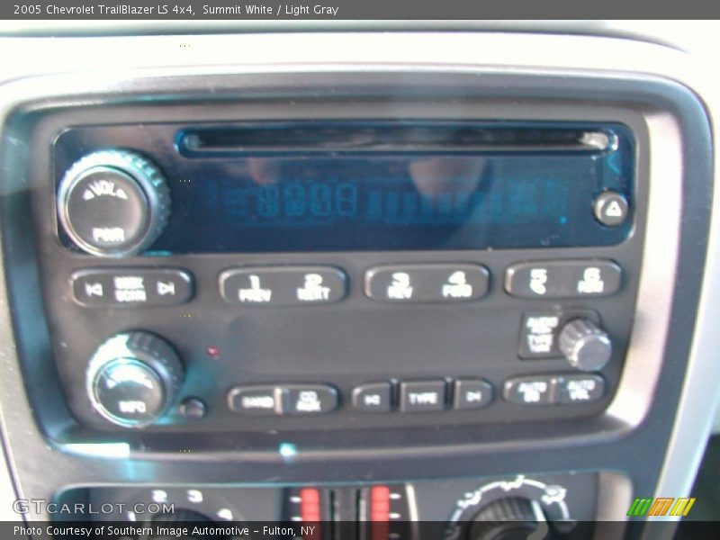 Summit White / Light Gray 2005 Chevrolet TrailBlazer LS 4x4