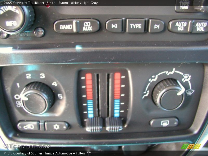 Summit White / Light Gray 2005 Chevrolet TrailBlazer LS 4x4