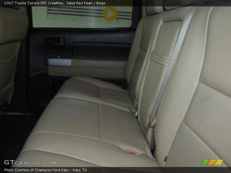 Salsa Red Pearl / Beige 2007 Toyota Tundra SR5 CrewMax