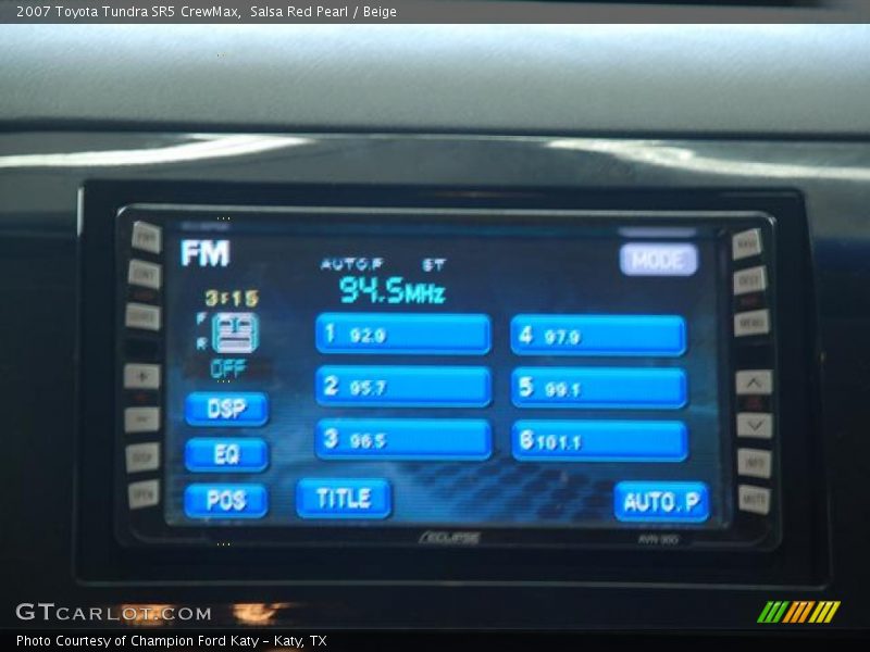 Salsa Red Pearl / Beige 2007 Toyota Tundra SR5 CrewMax