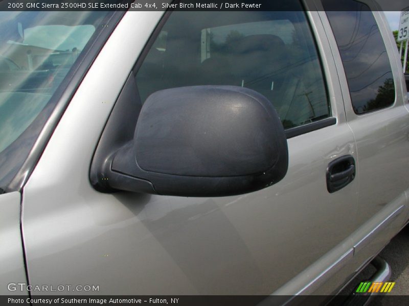 Silver Birch Metallic / Dark Pewter 2005 GMC Sierra 2500HD SLE Extended Cab 4x4
