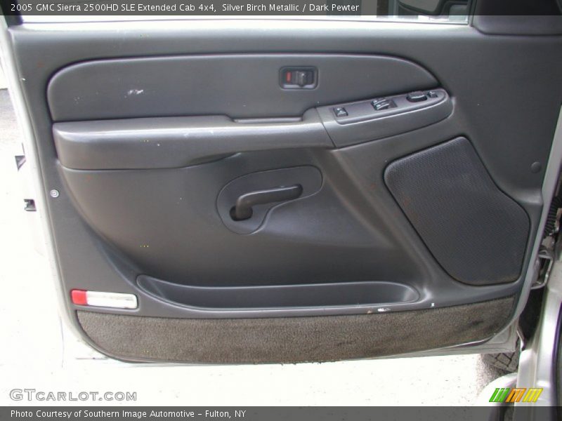 Silver Birch Metallic / Dark Pewter 2005 GMC Sierra 2500HD SLE Extended Cab 4x4