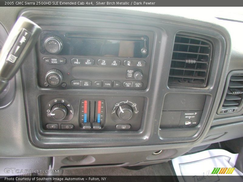 Silver Birch Metallic / Dark Pewter 2005 GMC Sierra 2500HD SLE Extended Cab 4x4