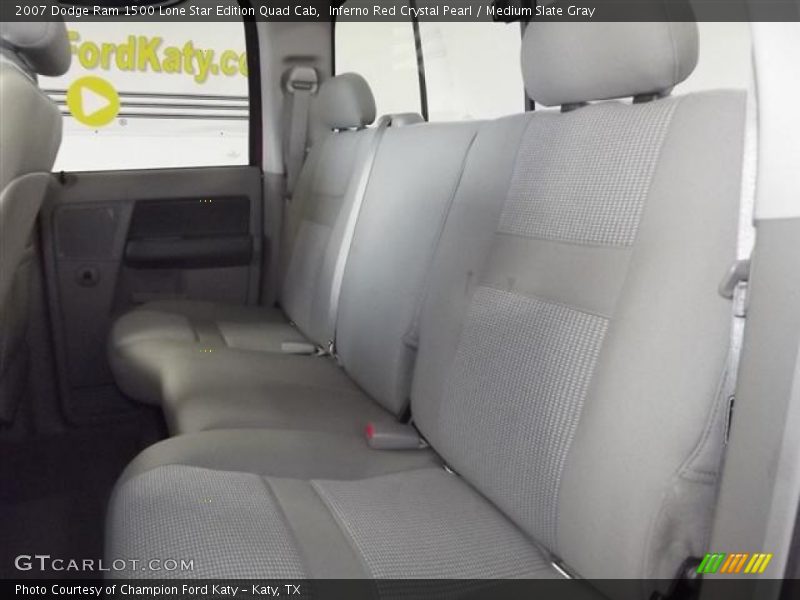 Inferno Red Crystal Pearl / Medium Slate Gray 2007 Dodge Ram 1500 Lone Star Edition Quad Cab