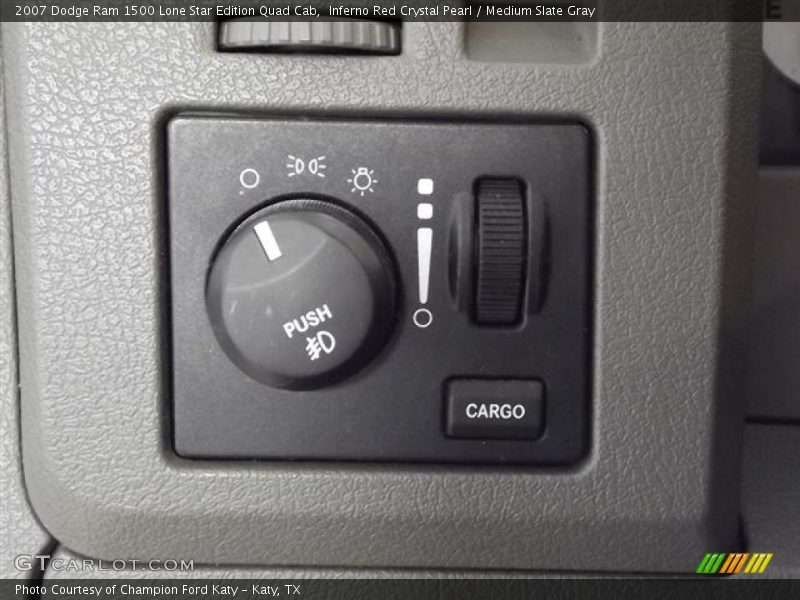 Inferno Red Crystal Pearl / Medium Slate Gray 2007 Dodge Ram 1500 Lone Star Edition Quad Cab