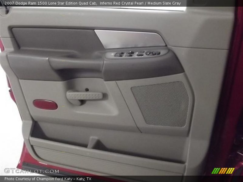 Inferno Red Crystal Pearl / Medium Slate Gray 2007 Dodge Ram 1500 Lone Star Edition Quad Cab