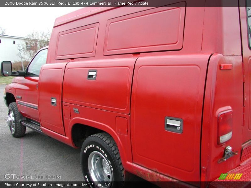 Flame Red / Agate 2000 Dodge Ram 3500 SLT Regular Cab 4x4 Commercial
