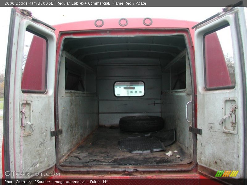 Flame Red / Agate 2000 Dodge Ram 3500 SLT Regular Cab 4x4 Commercial