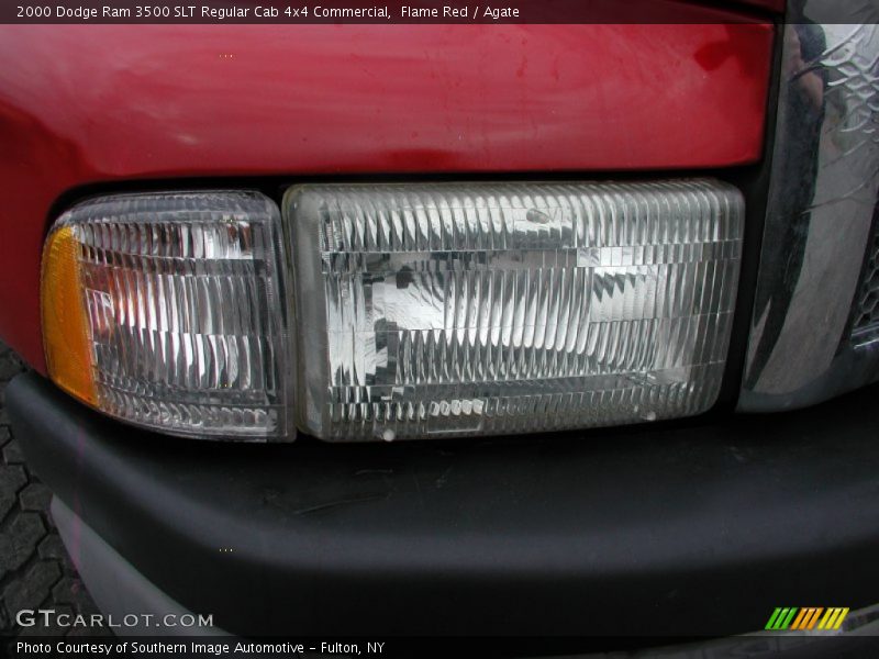 Flame Red / Agate 2000 Dodge Ram 3500 SLT Regular Cab 4x4 Commercial