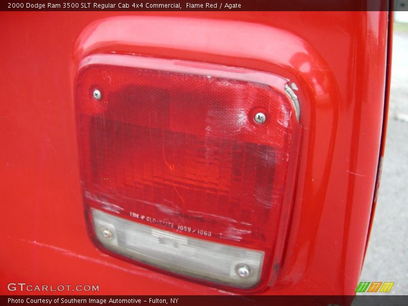 Flame Red / Agate 2000 Dodge Ram 3500 SLT Regular Cab 4x4 Commercial
