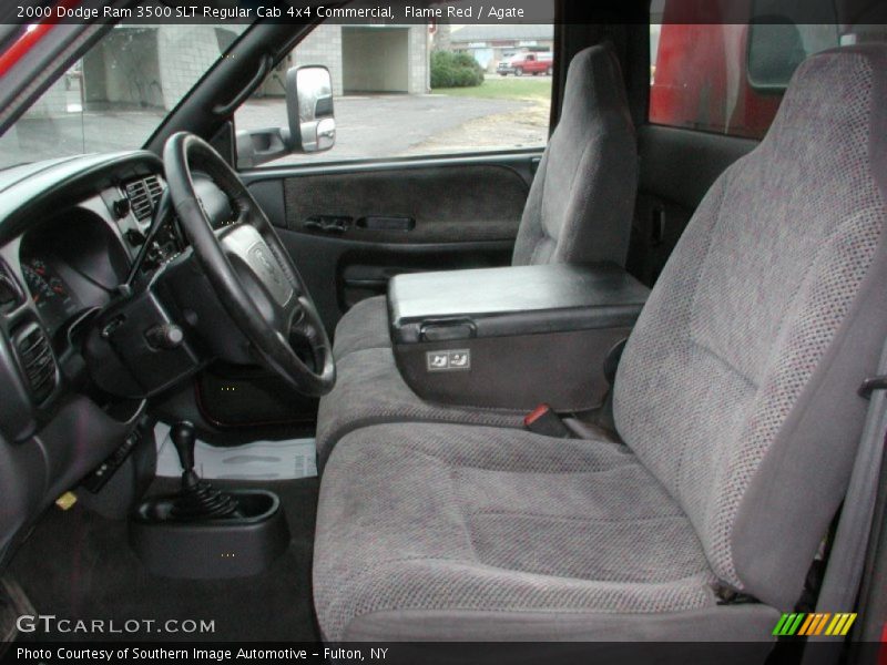  2000 Ram 3500 SLT Regular Cab 4x4 Commercial Agate Interior