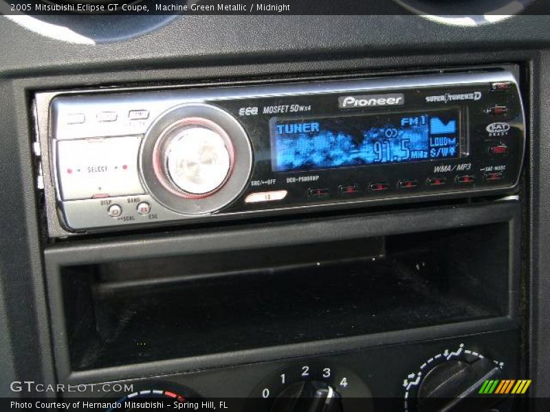 Machine Green Metallic / Midnight 2005 Mitsubishi Eclipse GT Coupe