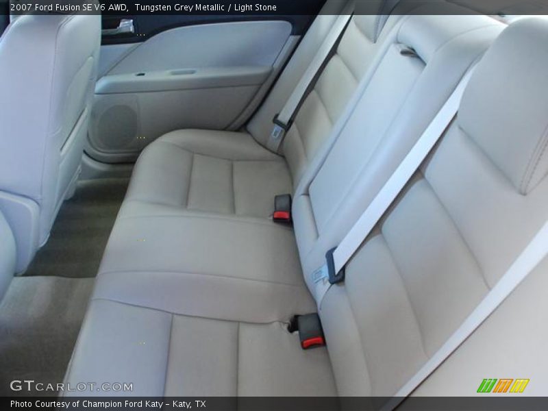 Tungsten Grey Metallic / Light Stone 2007 Ford Fusion SE V6 AWD