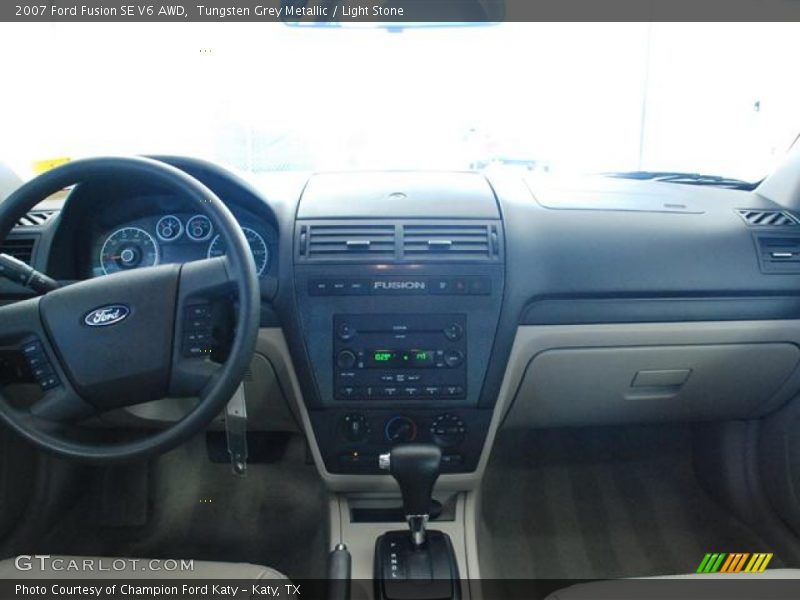 Tungsten Grey Metallic / Light Stone 2007 Ford Fusion SE V6 AWD