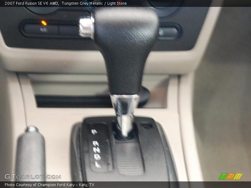 Tungsten Grey Metallic / Light Stone 2007 Ford Fusion SE V6 AWD