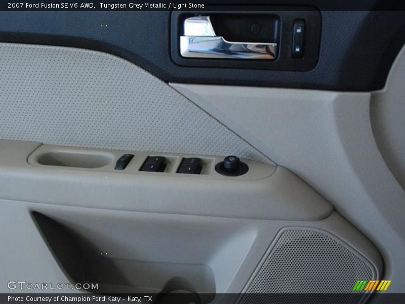 Tungsten Grey Metallic / Light Stone 2007 Ford Fusion SE V6 AWD