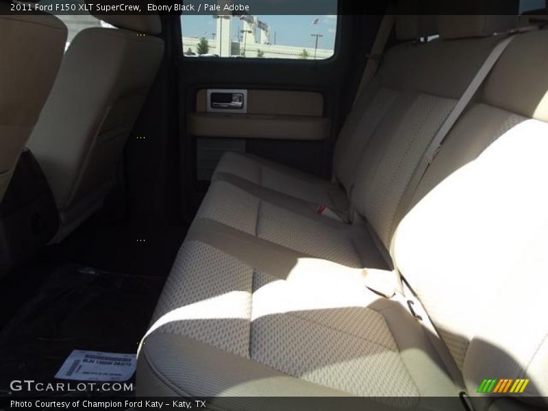 Ebony Black / Pale Adobe 2011 Ford F150 XLT SuperCrew