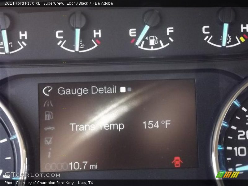 Ebony Black / Pale Adobe 2011 Ford F150 XLT SuperCrew