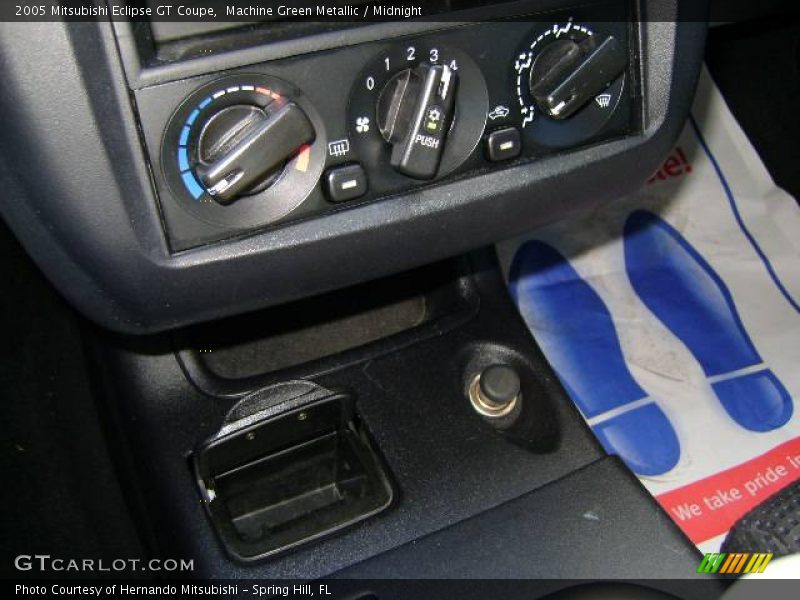 Machine Green Metallic / Midnight 2005 Mitsubishi Eclipse GT Coupe