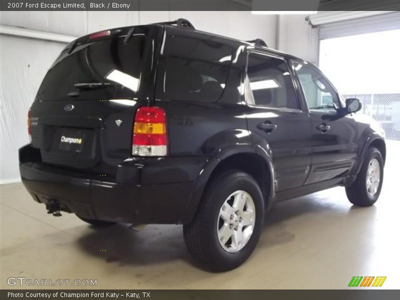 Black / Ebony 2007 Ford Escape Limited