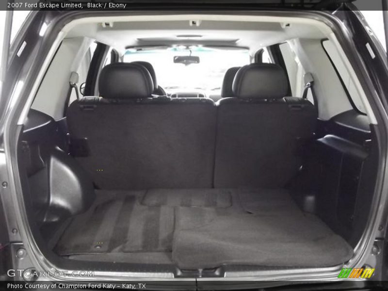 2007 Escape Limited Trunk