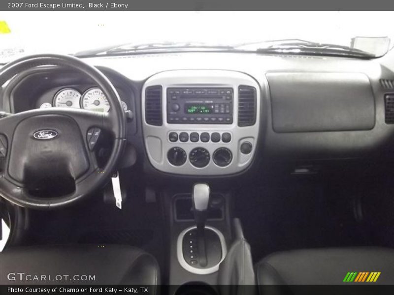 Black / Ebony 2007 Ford Escape Limited