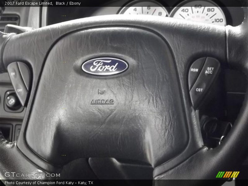 Black / Ebony 2007 Ford Escape Limited