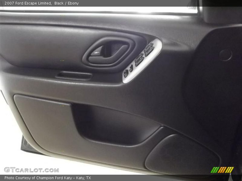 Black / Ebony 2007 Ford Escape Limited
