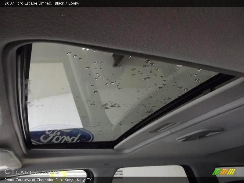 Black / Ebony 2007 Ford Escape Limited
