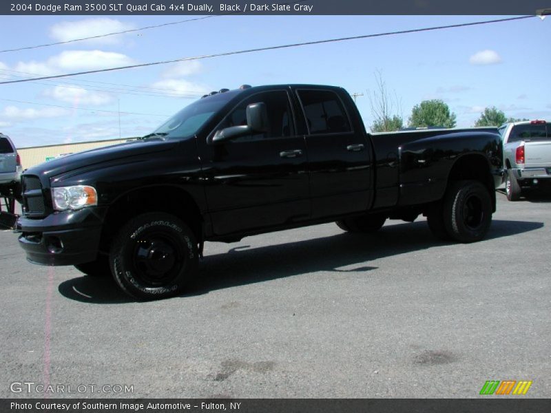 Black / Dark Slate Gray 2004 Dodge Ram 3500 SLT Quad Cab 4x4 Dually