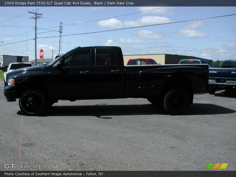 Black / Dark Slate Gray 2004 Dodge Ram 3500 SLT Quad Cab 4x4 Dually