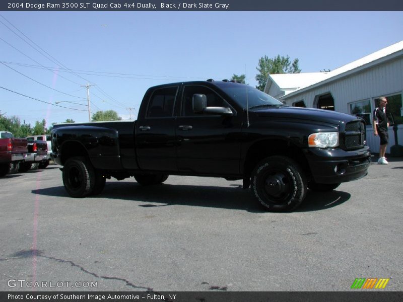 Black / Dark Slate Gray 2004 Dodge Ram 3500 SLT Quad Cab 4x4 Dually