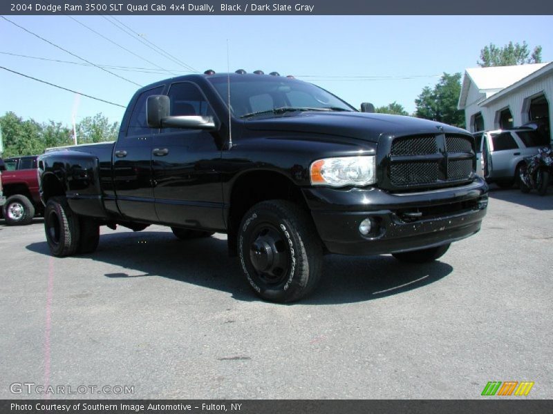 Black / Dark Slate Gray 2004 Dodge Ram 3500 SLT Quad Cab 4x4 Dually