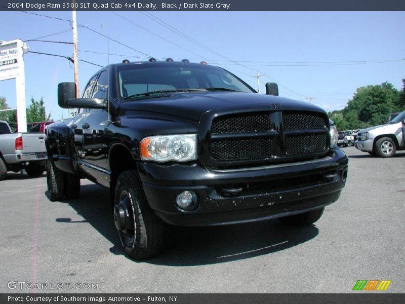 Black / Dark Slate Gray 2004 Dodge Ram 3500 SLT Quad Cab 4x4 Dually