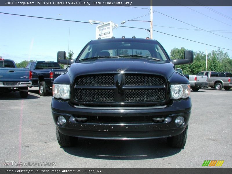 Black / Dark Slate Gray 2004 Dodge Ram 3500 SLT Quad Cab 4x4 Dually