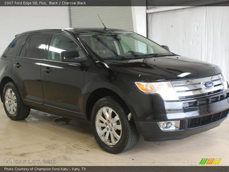 Black / Charcoal Black 2007 Ford Edge SEL Plus