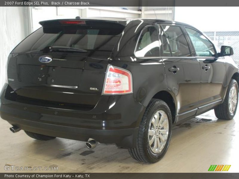 Black / Charcoal Black 2007 Ford Edge SEL Plus