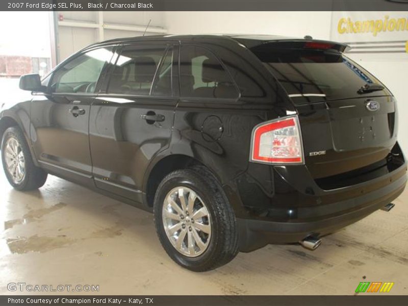 Black / Charcoal Black 2007 Ford Edge SEL Plus