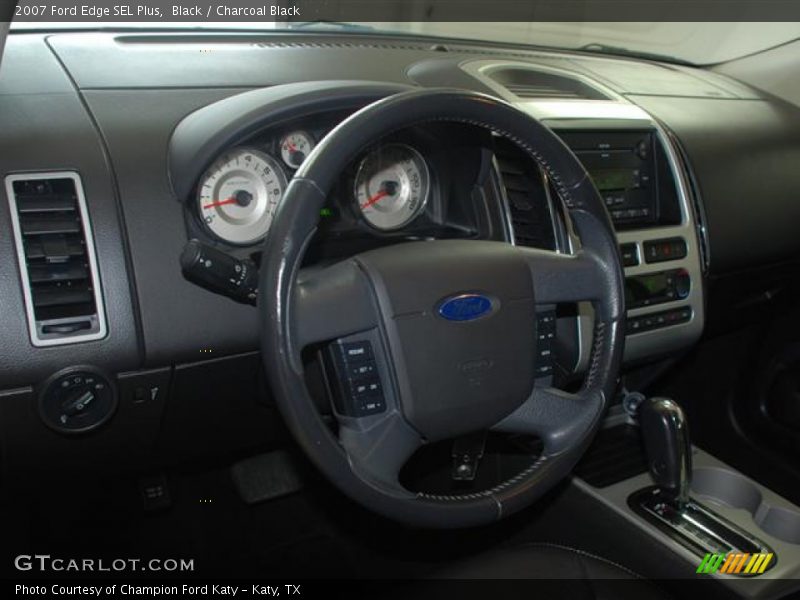 Black / Charcoal Black 2007 Ford Edge SEL Plus